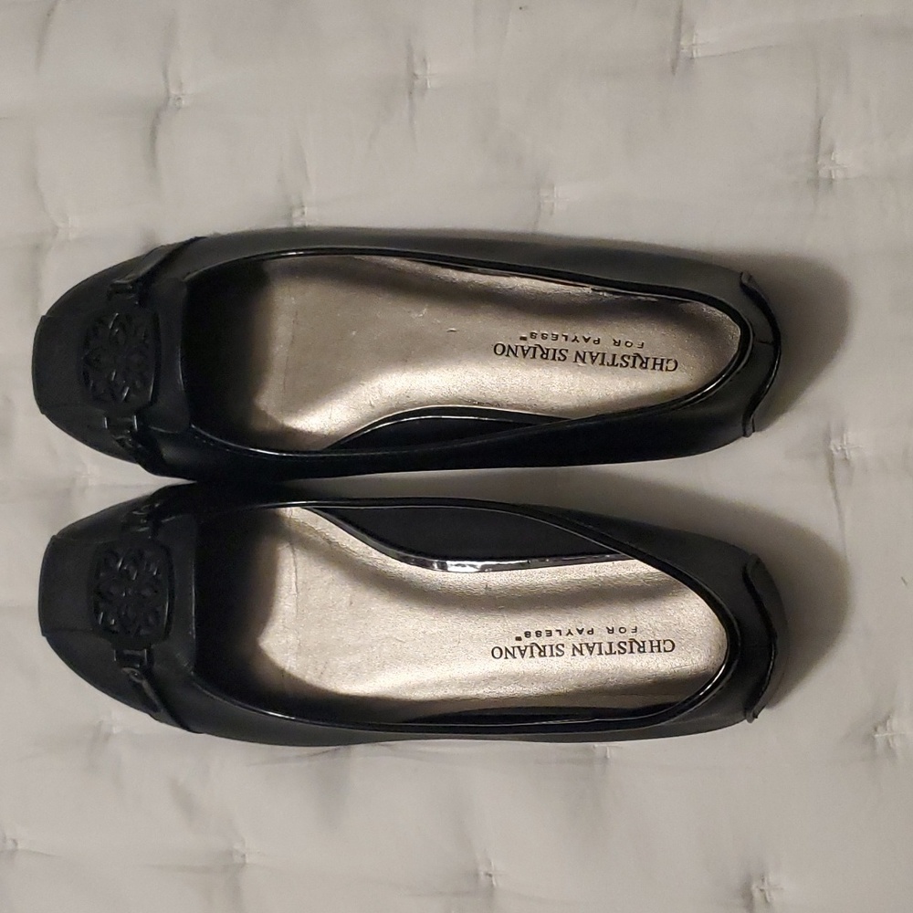 Black Flats, Christian Siriano for Payless, Good Condition and Only Worn Indoors